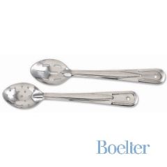 Boelter BSH-11-P-P 11" Stainless Steel Perforated Serving Spoon