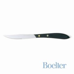 Walco 870527 4" Steak Knife - Plastic Ebony Handle