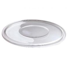 Sabert 51320 Clear Flat Lid for 320 oz. Round Bowls