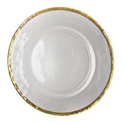 10 Strawberry Street ALG-340 13" Alpine Gold Charger Plate
