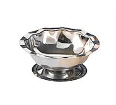 American Metalcraft 5000 5 oz Stainless Footed Sherbet Dish