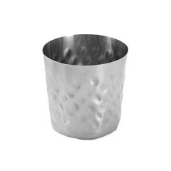 American Metalcraft FFHM37 Hammered Finish 3 3/8" Fry Cup