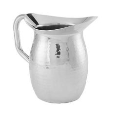 American Metalcraft HMWP64  64 oz  Double Wall Pitcher-Hammered