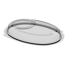 Anchor Packaging 4331835 Embraceable 10.7" x 7.9" Clear Dome Lid