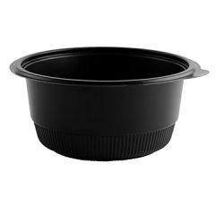 Anchor Packaging 4607240 Incredi-Bowl 40 oz Black Plastic Bowl