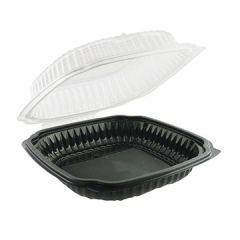 Anchor Packaging 4659611 Hinged-Lid Container -9.5" x 10.5" x 3.1"