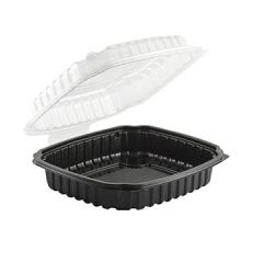Anchor Packaging 4669911 Culinary Basics Hinged-Lid Container -9"x9"