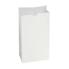 Bagcraft 300298 Dubl Wax Bakery Bag, Wax Paper, 8 lb, White