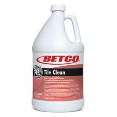 Betco 1190400 Tile Clean Deep Cleansing Hard Tile Cleaner - 1 Gal/Btl
