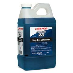 Betco 1814700 Deep Blue Ammoniated Glass Cleaner - 2L FastDraw