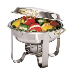 Boelter 6 Qt Deluxe Round Chafing Dish