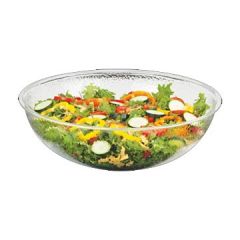 Cal-Mil 4 Quart Acrylic Pebbled Salad Bowl