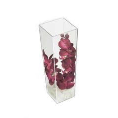 Cal-Mil 879-16 16" H Square Acrylic Accent Tower