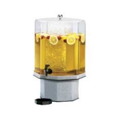 Cal-Mil Pacifica 5 Gallon Beverage Dispenser w/ Granite Charcoal Base