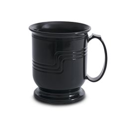 Cambro MDSM8110 Shoreline 8 oz Black Plastic Mug w/ Handle