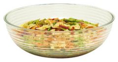 Cambro RSB15CW135 11.2 qt Clear Round Ribbed Bowl