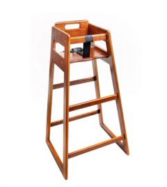CSL 910DK Pub-Height Wood Highchair