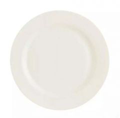 Cardinal V1538 Intensity White 8 1/2" Rim Soup/Pasta Plate, White