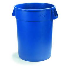 Carlisle 34101014 Bronco 10 Gallon Blue Round Waste Container