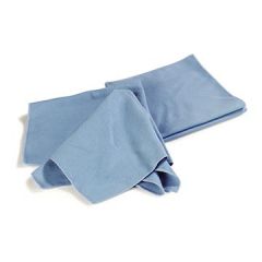Carlisle 3633314 16"x16" Blue Microfiber Fine Polishing Cloth