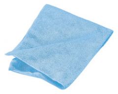 Carlisle 3633414 16"x16" Blue Microfiber Terry Cleaning Cloth