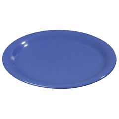 Carlisle 4300814 Durus 6 1/2" Ocean Blue Melamine Pie Plate - NR