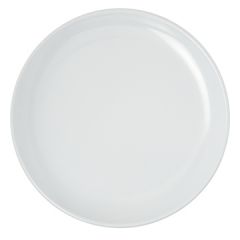 Carlisle 4380302 Epicure 8" White Dinner Plate- Melamine