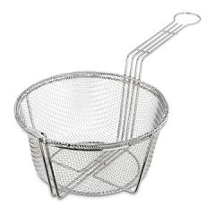 Carlisle 601000 8-3/4" dia Mesh Fryer Basket - Chrome-plated