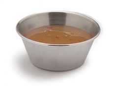 Carlisle 602500 Classic 2 1/2 oz 18/8 Stainless Steel Sauce Cup