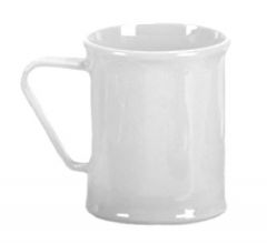 Carlisle PCD79602 9.6 oz White Polycarbonate Mug