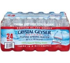 CRYSTAL GEYSER SPRING WATER 16.9OZ