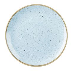 Churchill SDESEVP61 Stonecast 6-1/2" Coupe Plate - Duck Egg Blue