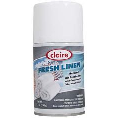 Claire CL110 Fresh Linen Scented Aerosol Air Freshener - 10 oz