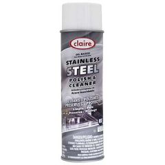 Claire CL841 Stainless Steel Polish & Cleaner - 15oz, Each