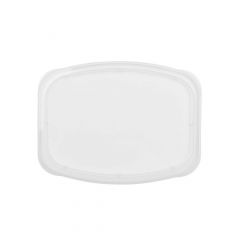 Cube Packaging DR-RL-C Clear Plastic Lid for DR-508 - DR-532 Containers