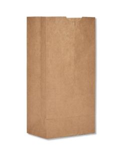 Duro Bag 18404 4 lb Recycled Paper Grocery Bag, Kraft