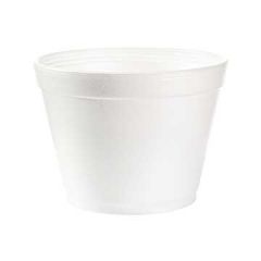 Dart 16MJ32 16 oz White Foam Food Containers