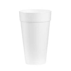 Dart 20J16 20 oz. White Customizable Foam Cup