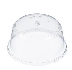 Solo SDL12 Plastic Dome Lid for 12oz Dessert Container, Clear