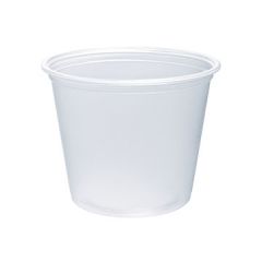Dart 550PC Conex Cup 5.5 oz Translucent Plastic Portion Souffle Cups