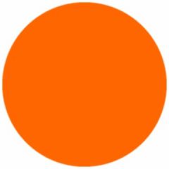 DayMark 112243 MoveMark .75" Orange Circle Labels - 2000/Roll