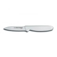 Dexter Russell P94843 (31611) Basics 3-1/8" White Tapered Point Paring Knife