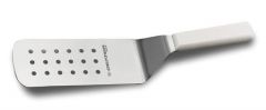 Dexter Russell P94857 (31647) Basics 8" X 3" Perforated Offset Cake Turner