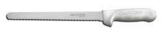 Dexter Russell S140N-10SC-PCP Sani-Safe (13403) 10" Narrow Scalloped Edge Slicer