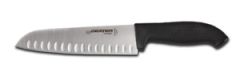 Dexter Russell SG144-9GEB-PCP Sofgrip (24513B) 9" Black Santoku Duo-Edge Chef's Knife