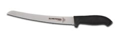 Dexter Russell SG147-10SCB-PCP Sofgrip (24383B) 10" Black Scalloped Curved Bread Knife