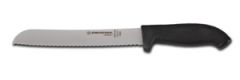 Dexter Russell SG162-8SCB-PCP Sofgrip (24223B) 8" Black Scalloped Bread Knife