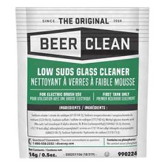 Diversey 990224 Beer Clean Glass Cleaner - 100 x 1/2oz packets