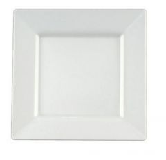 EMI Yoshi EMI-SP9W 9-1/2" White Plastic Square Plate