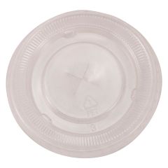 Empress EPETFL8 PET Slotted Cup Lid for EPET10 Cups